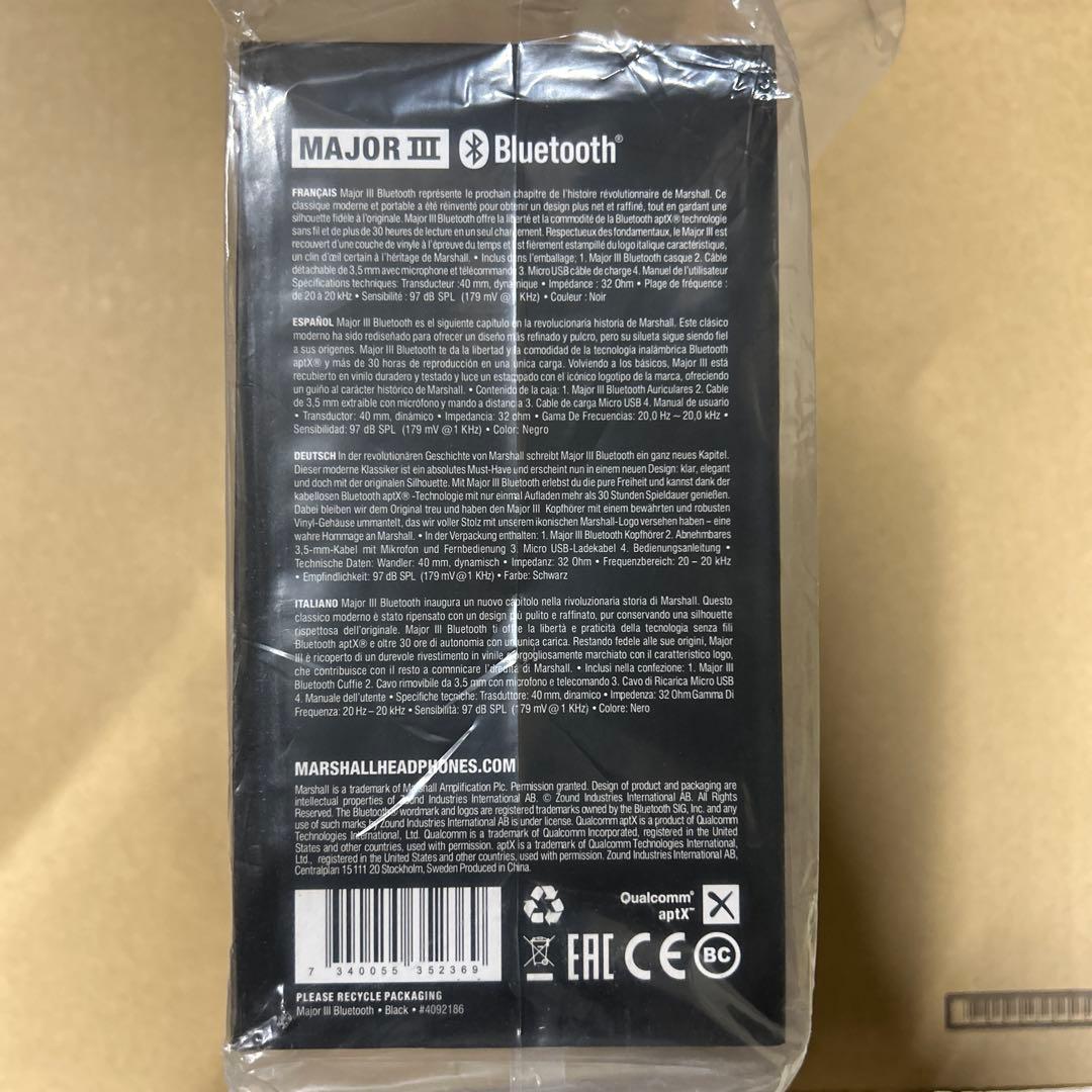 Marshall Major III Bluetoothヘッドフォン