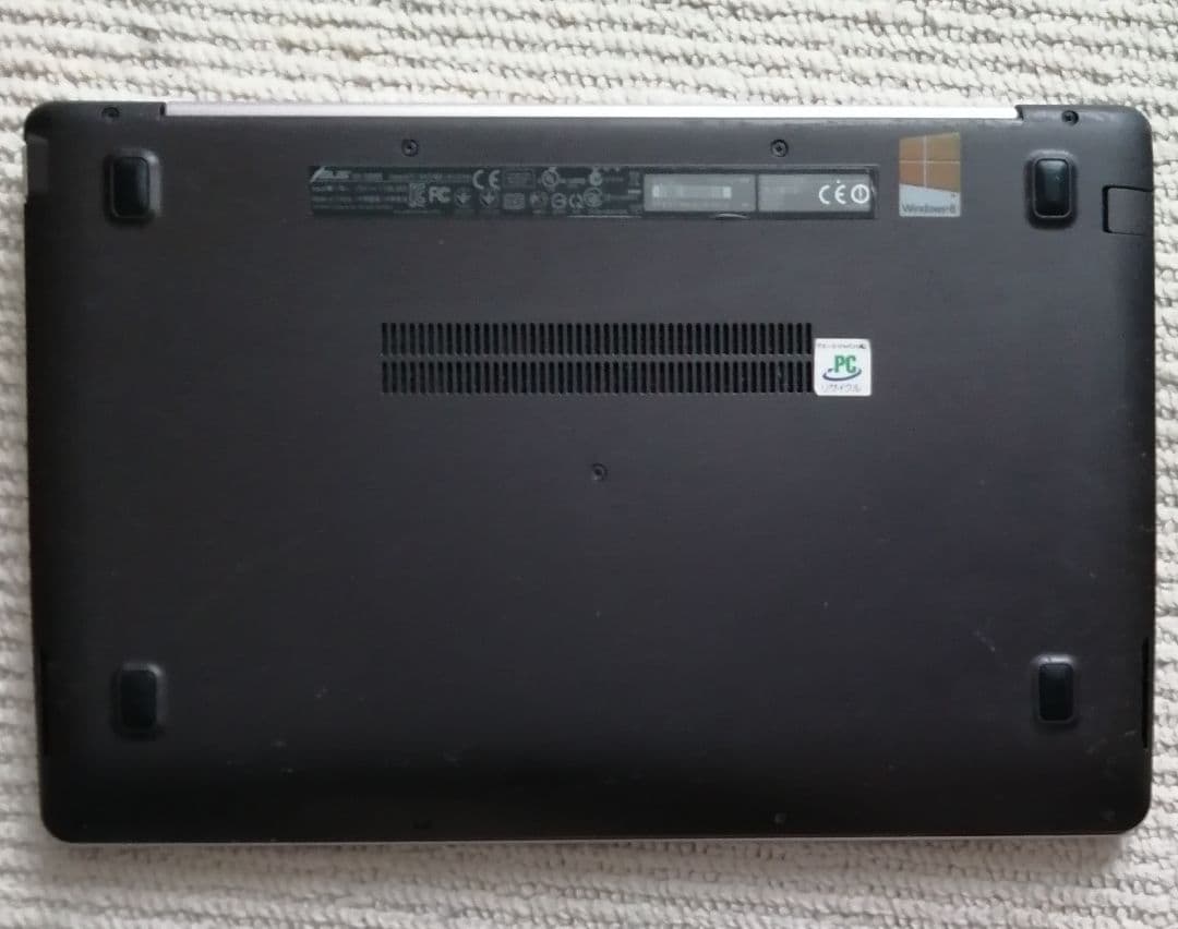 タッチパネル☆バッテリ2時間☆ASUS X202E☆Windows11初期設定済