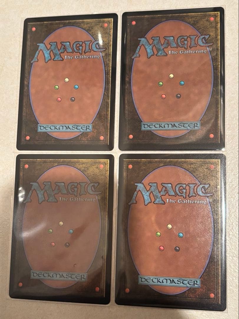 MTG 迷える黒魔道士、ビビ　4枚セット