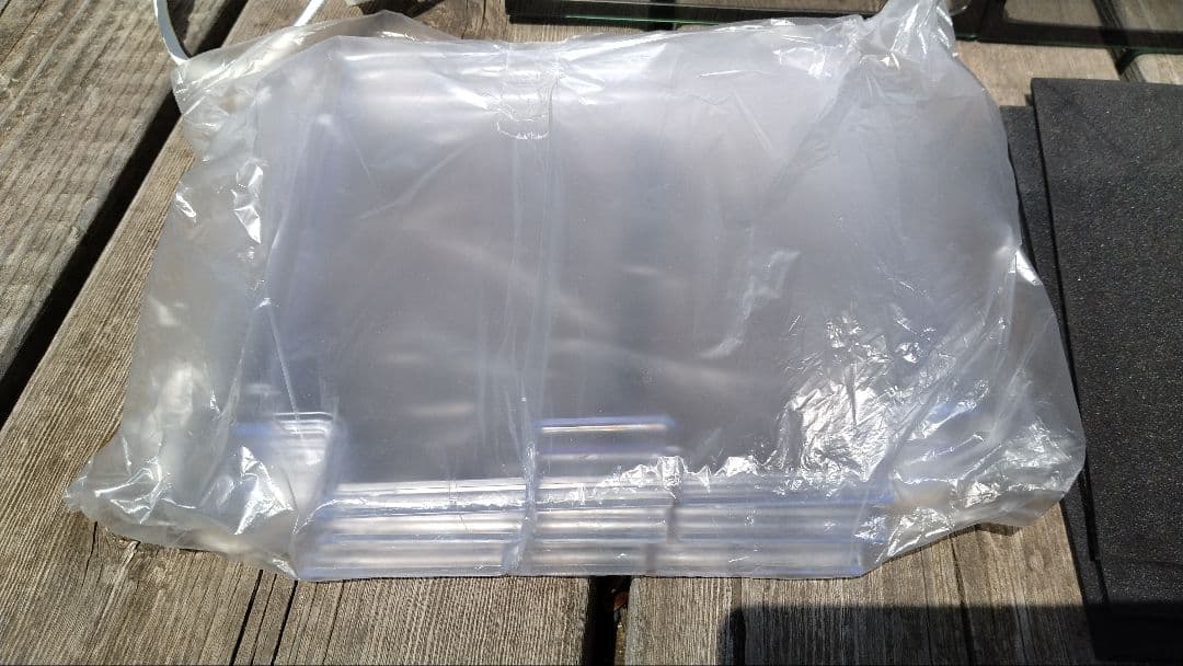 【ほほ新品】水槽3つ クリスタルキューブ 150H/B ミニヒーター