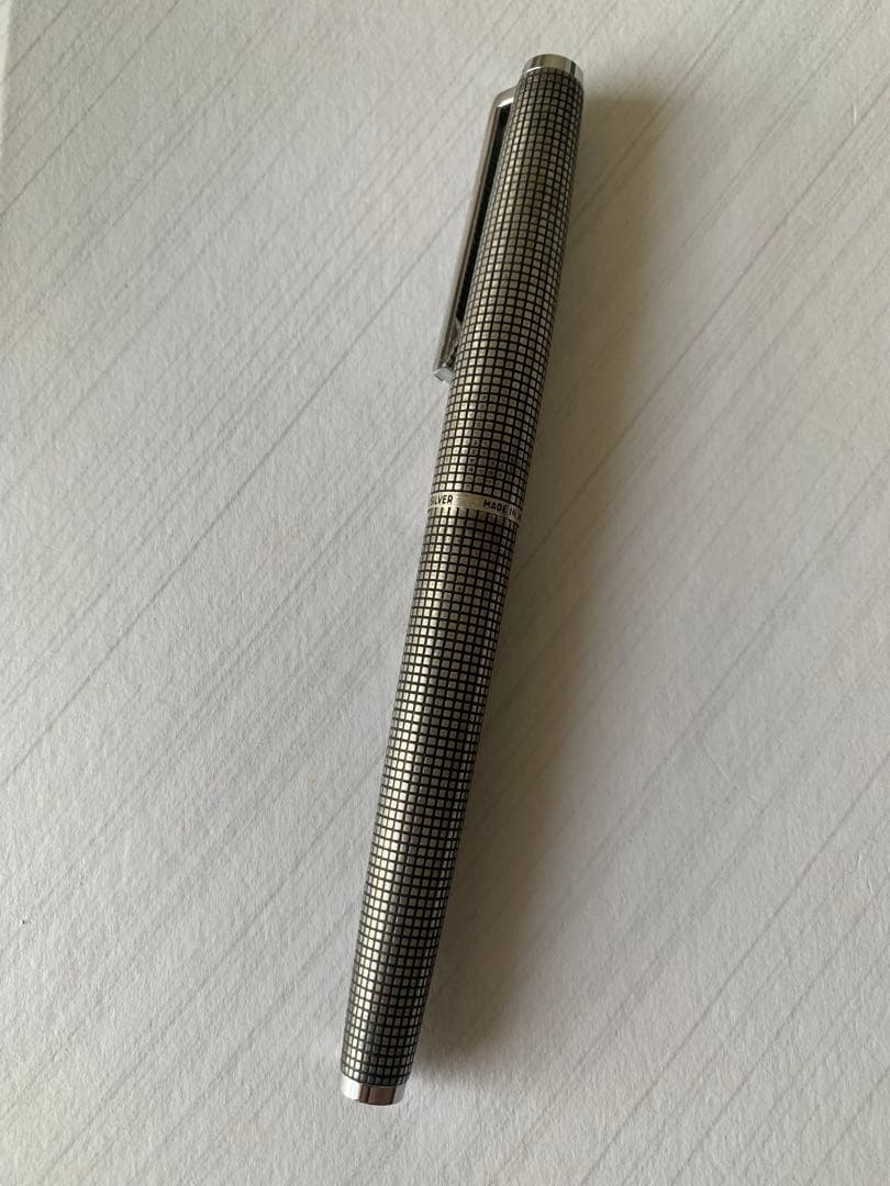 PILOT（パイロット） カスタム スターリングシルバー 万年筆 18K WG