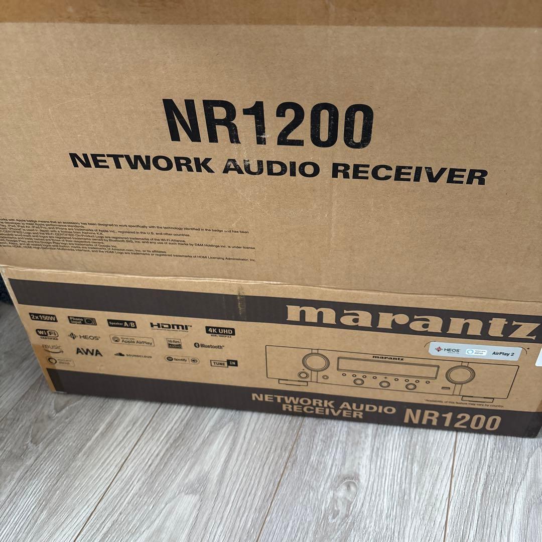Bluetooth対応 プリメインアンプ シルバー　NR1200