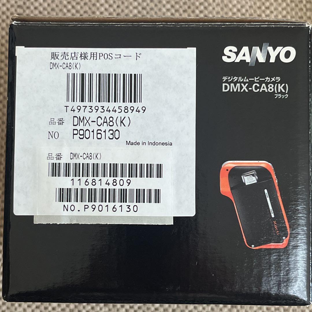 美品 SANYO Xacti DMX-CA8(K) 防水デジタルムービーカメラ