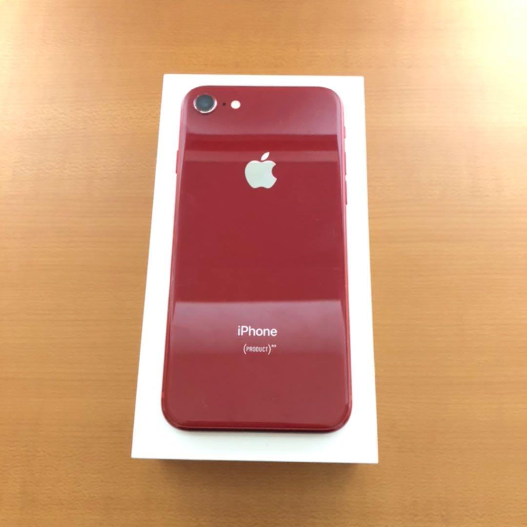A*y様 iPhone8 256GB SIMフリー レッド 本体 充電ケーブル