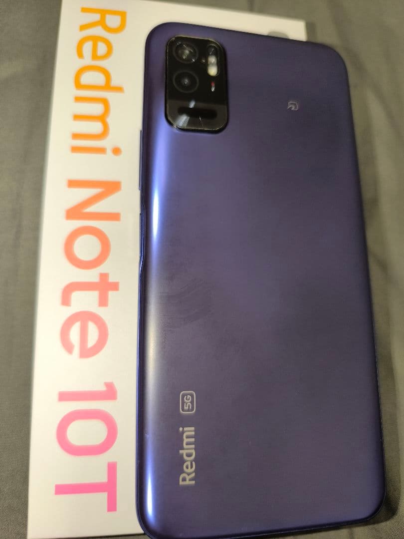 Redmi Note 10T 64GB　ブルー