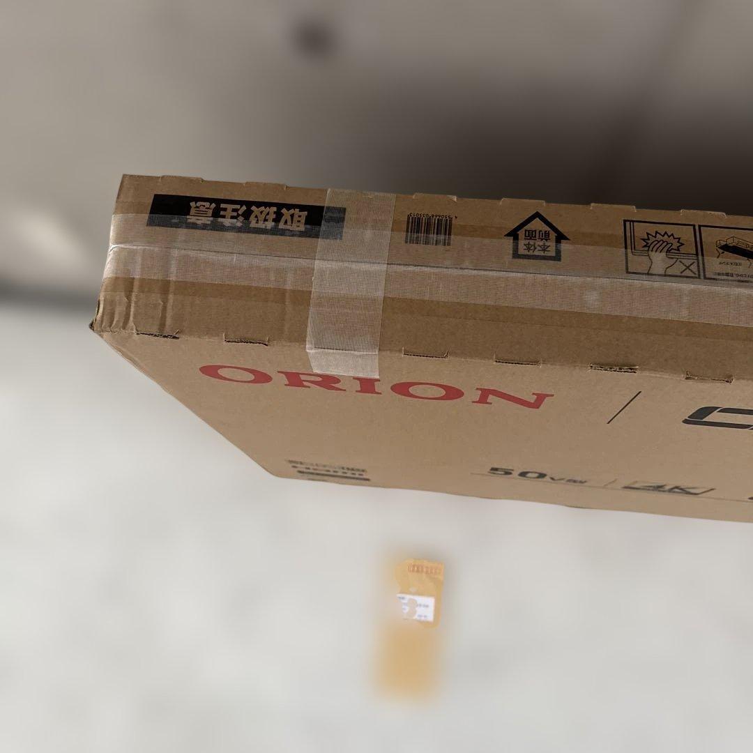 新品未開封　ORION Google TV 50V型 4K OLS50RD10