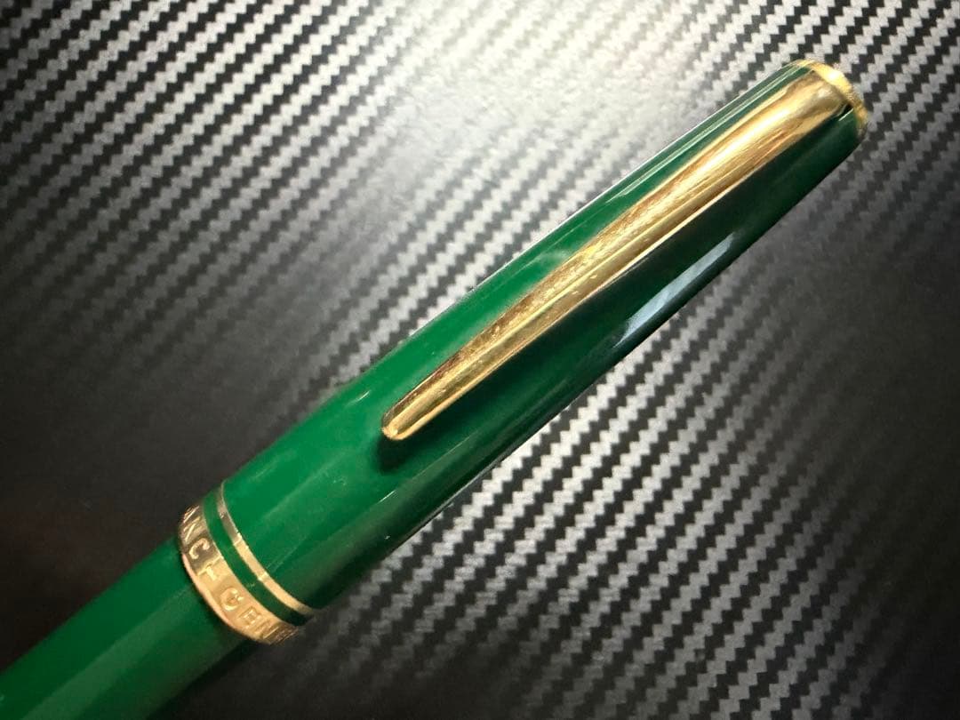 美品 モンブラン 万年筆 ジェネレーション オリーブグリーン M 中字