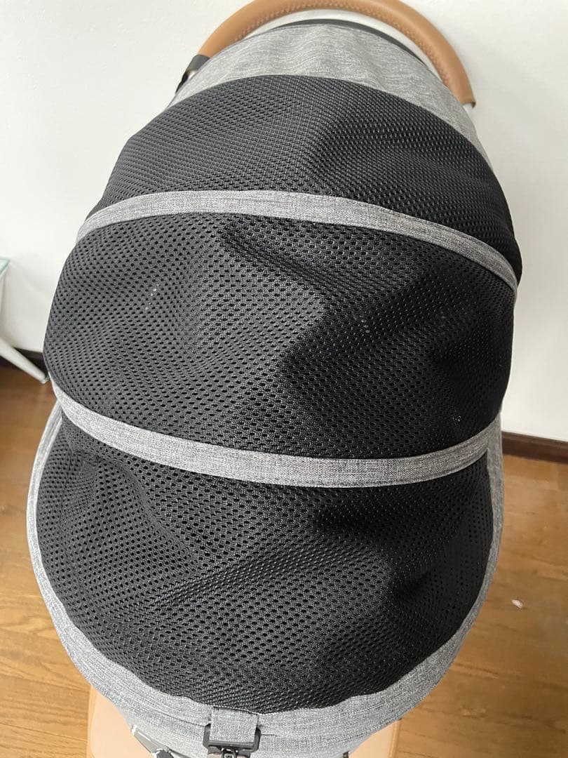 【美品】エアバギーDOME3 ペットカート　ラージ　★エアポンプ付き★