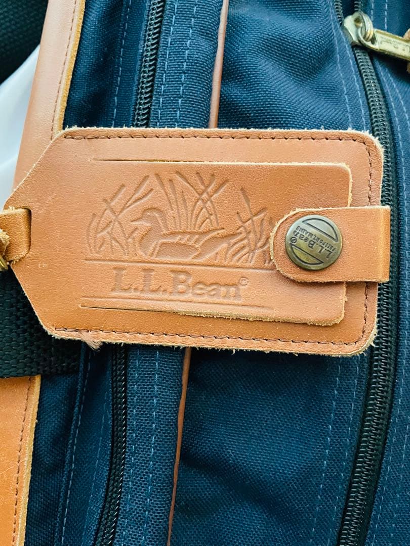 L.L.Bean ネイビー ガーメントバッグ　ヴィンテージ
