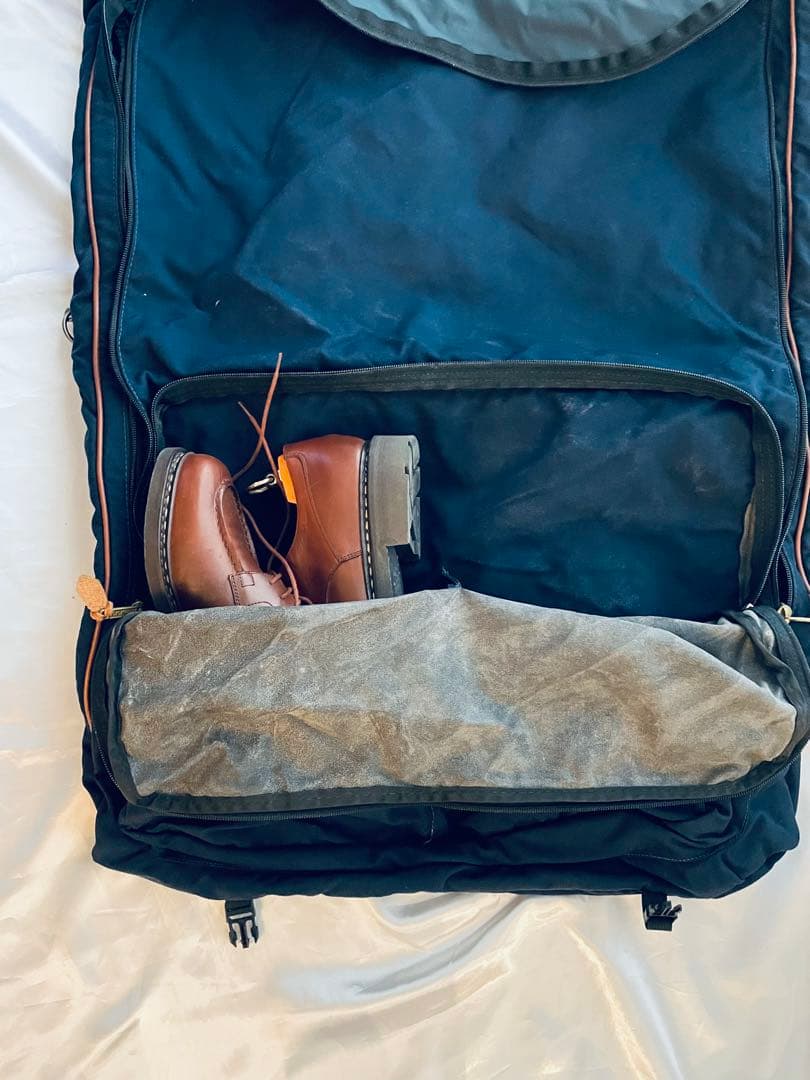 L.L.Bean ネイビー ガーメントバッグ　ヴィンテージ