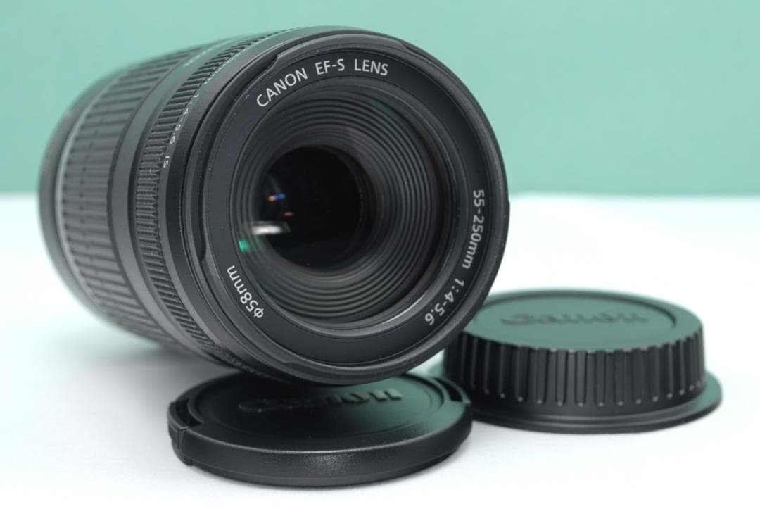 美品✨️ Canon EF-S 55-250mm IS 望遠レンズ 手ぶれ補正