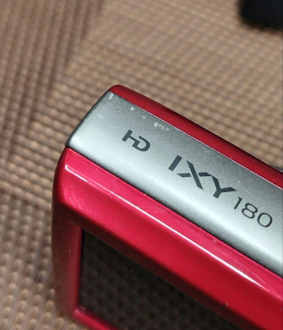 Canon IXY 180 コンパクトデジタルカメラ 赤