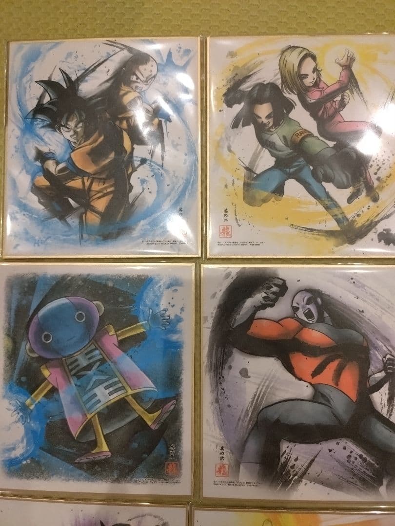 ドラゴンボール色紙ART50枚まとめ売り