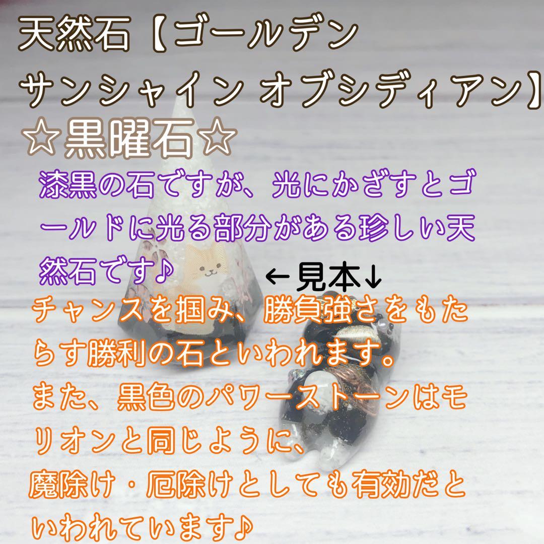 【2926】ぐで猫 盛り塩 オルゴナイト 厄除け 魔除け 開運 黒猫