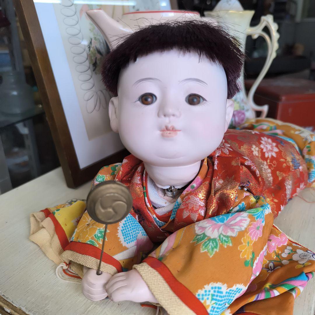 市松人形 這い子　赤ちゃん人形　日本人形　アンティーク