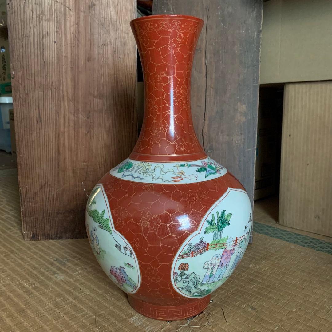 中国　骨董品　壺