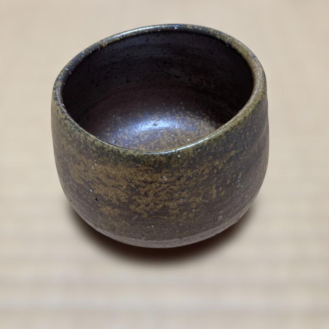 備前焼　抹茶茶碗　金重晃介作