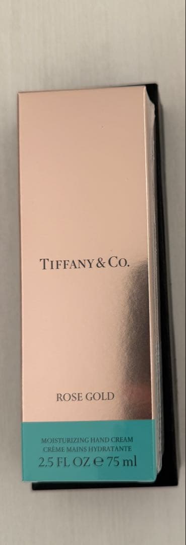 新品未使用 Tiffany ハンドクリーム ローズゴールド