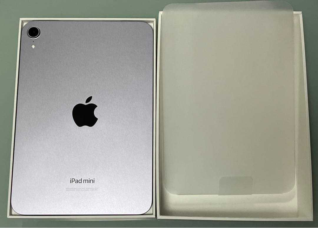 【購入領収書あり】iPad mini 7世代 Wi-Fi 128GB パープル