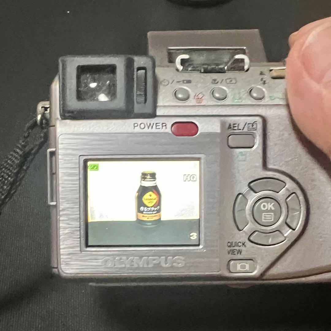 オリンパス　CAMEDIA コンデジ2台　C-755、C-500 動作品