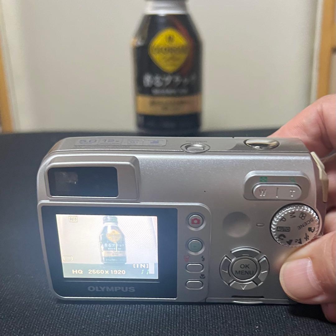 オリンパス　CAMEDIA コンデジ2台　C-755、C-500 動作品