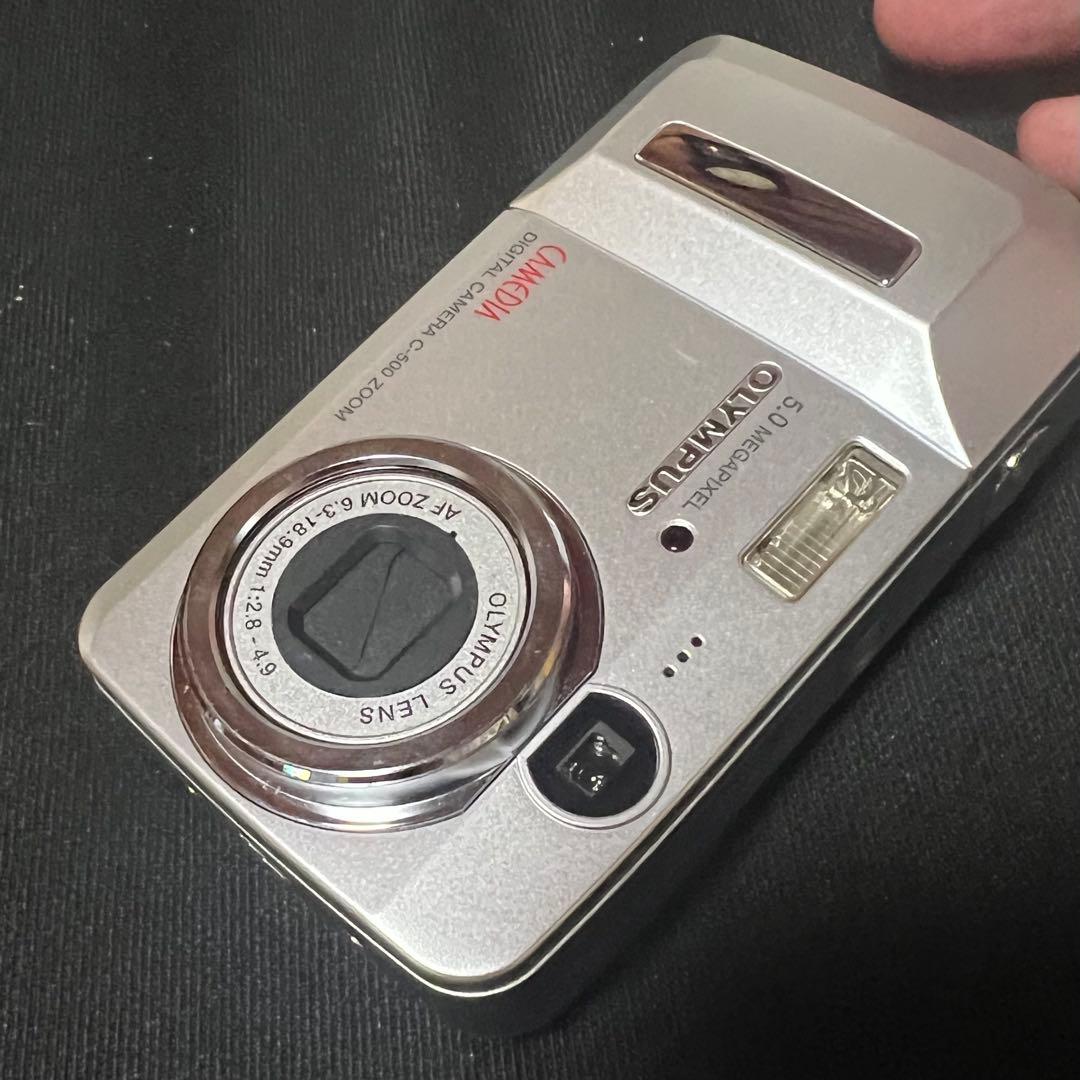 オリンパス　CAMEDIA コンデジ2台　C-755、C-500 動作品