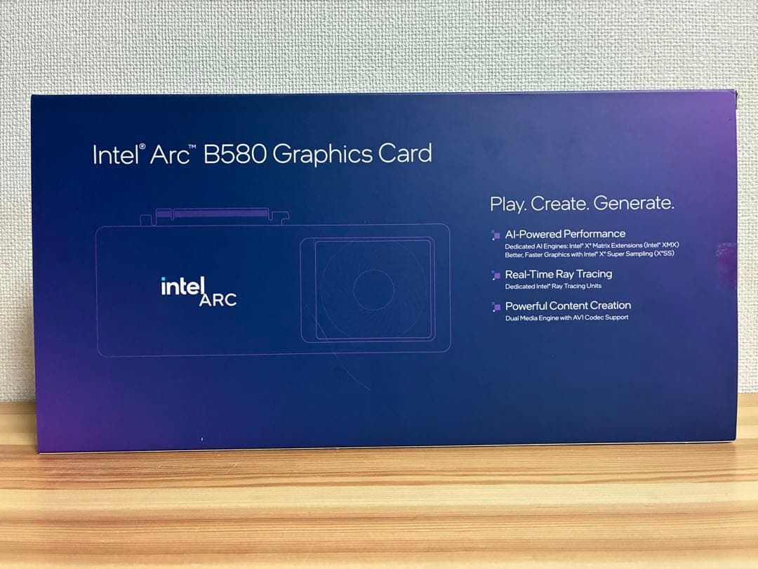 [外観訳アリ] Intel Arc B580 Limited Edition