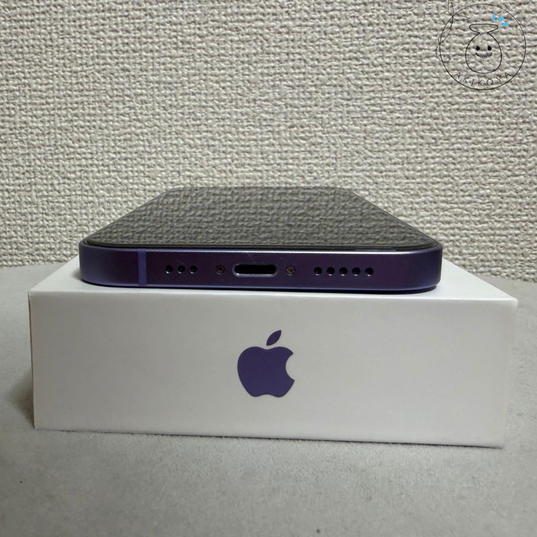 【美品】Apple iPhone 12 パープル 本体 中古