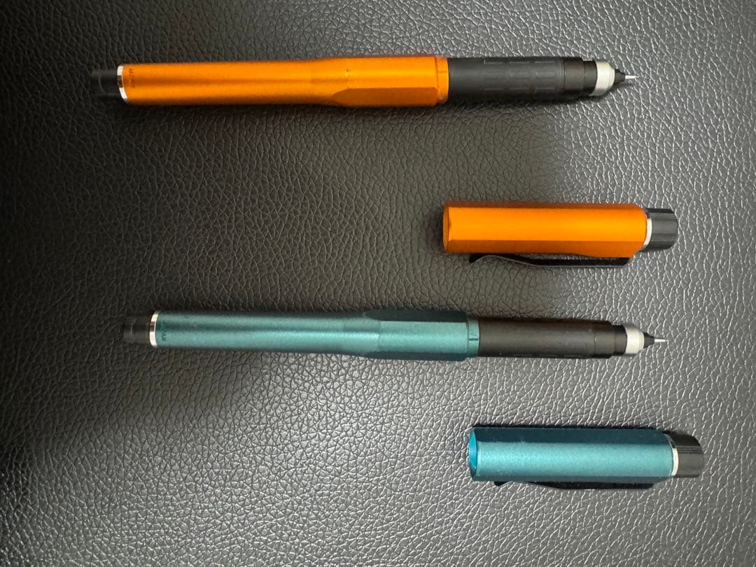 【実用特価】クルトガダイブ 2本セット（オレンジ・グリーン）箱付き 動作良好