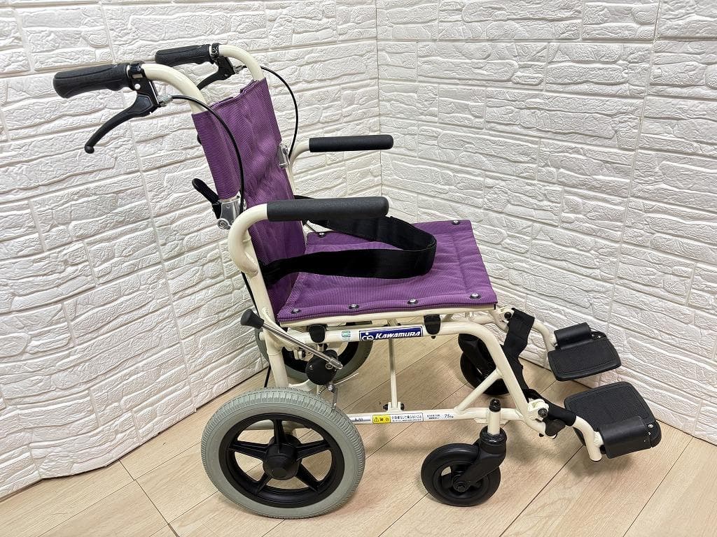 カワムラサイクル 簡易 携帯 車椅子 旅ぐるま KA6 ノーパンク