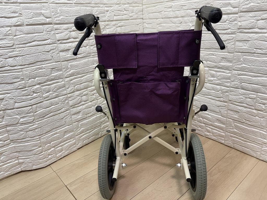 カワムラサイクル 簡易 携帯 車椅子 旅ぐるま KA6 ノーパンク