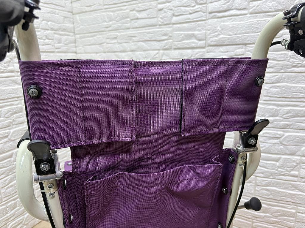 カワムラサイクル 簡易 携帯 車椅子 旅ぐるま KA6 ノーパンク