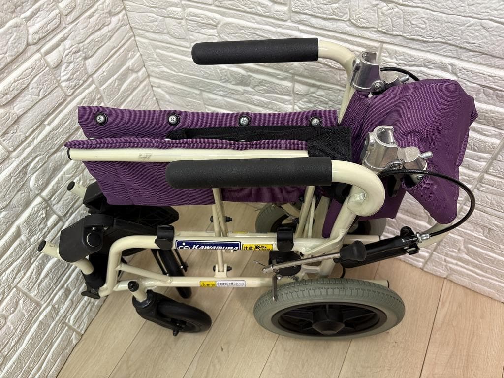 カワムラサイクル 簡易 携帯 車椅子 旅ぐるま KA6 ノーパンク