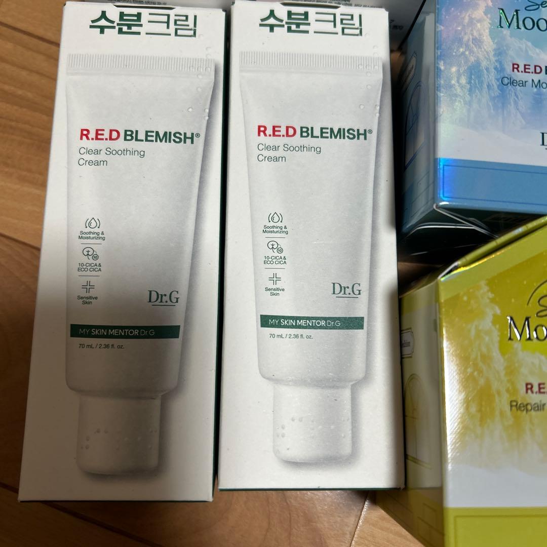 Dr.G R.E.D BLEMISH クリーム 美容液 セット