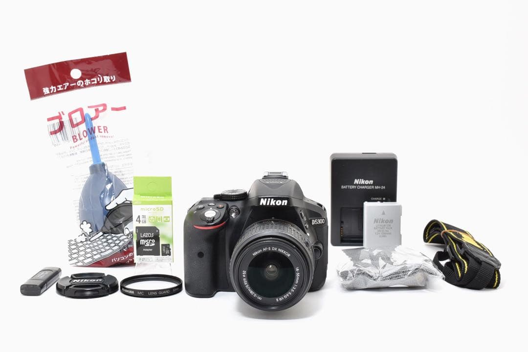 ✨Nikon D5300✨一眼レフ レンズキット　Wi-Fi搭載 ショット数少❤️