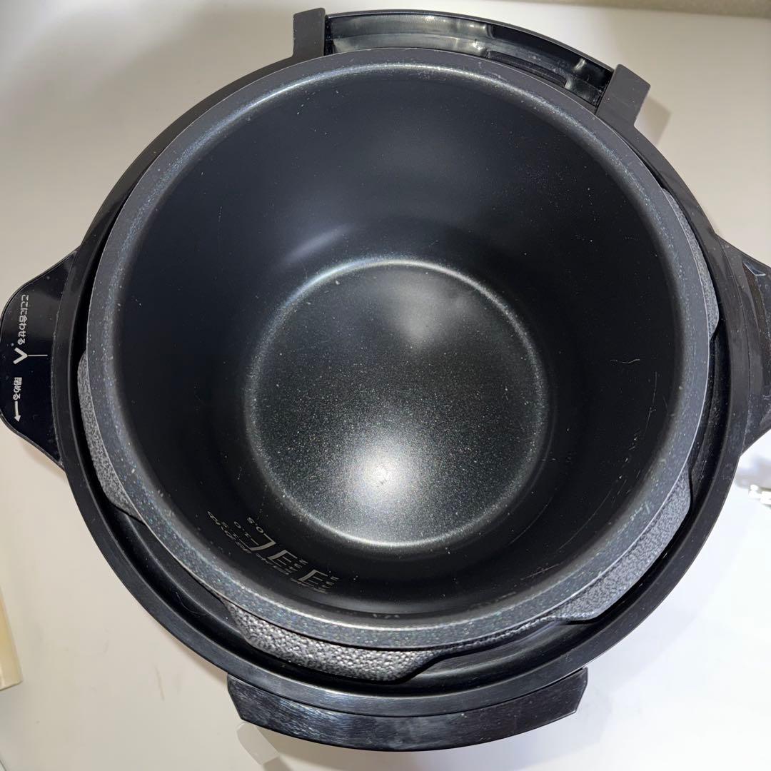 動作確認済み ShopJapan クッキングプロ 電気圧力なべ3.2L 自宅保管