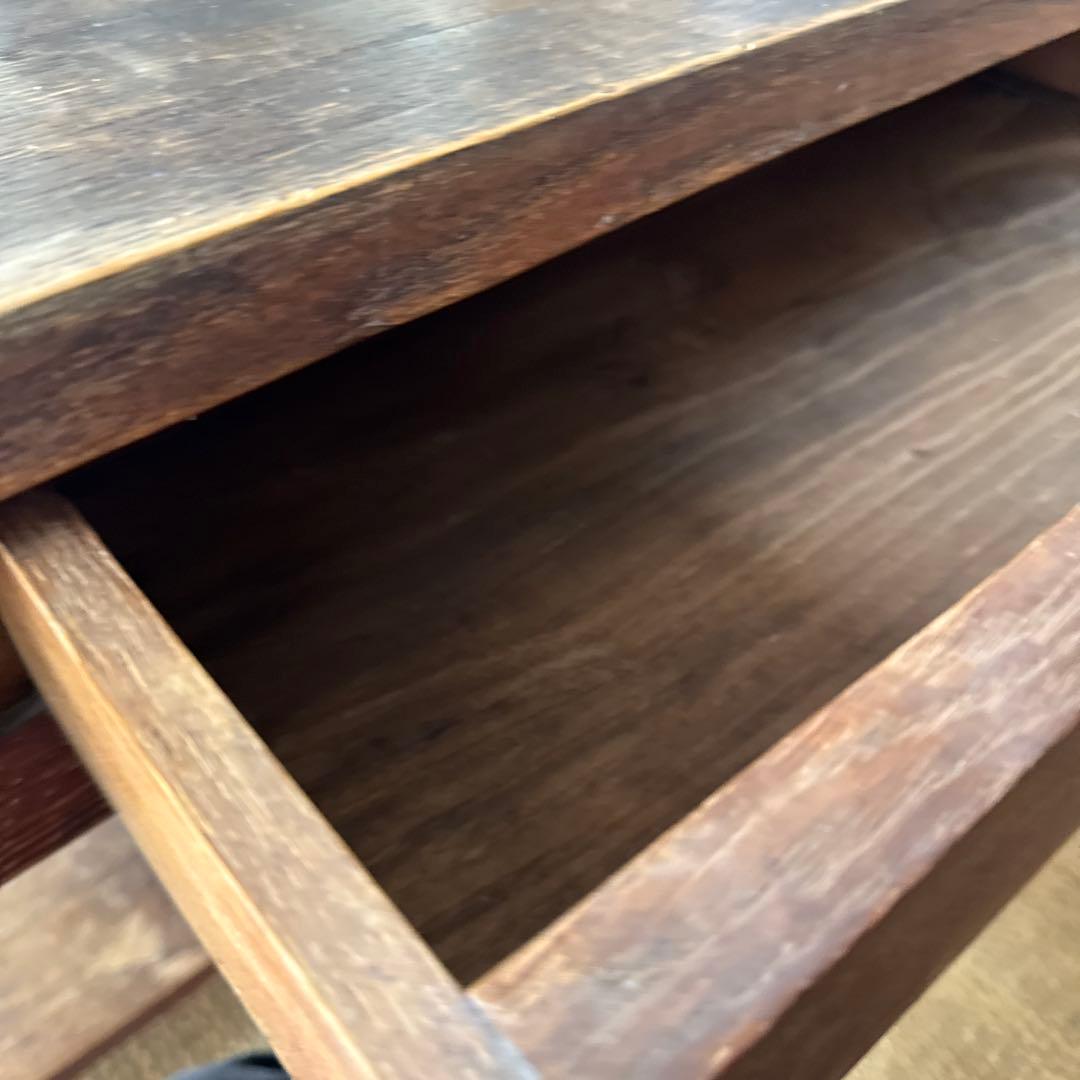 古道具 昭和レトロ アンティーク ダイニングテーブル作業台 古民家カフェ