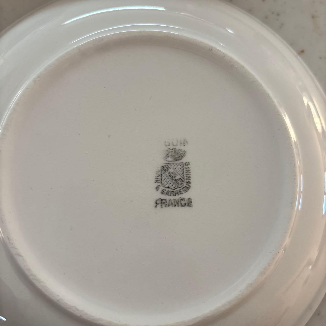 DIGOIN フランス製 ホワイト陶器ボウル