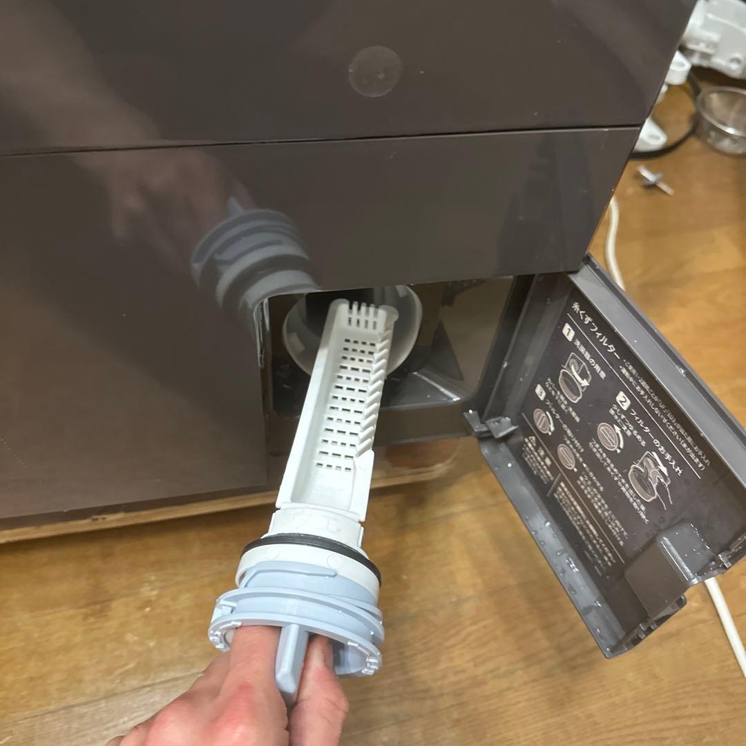 SHARP ES-K10B-TL ブラック　ドラム式洗濯乾燥　2023年製
