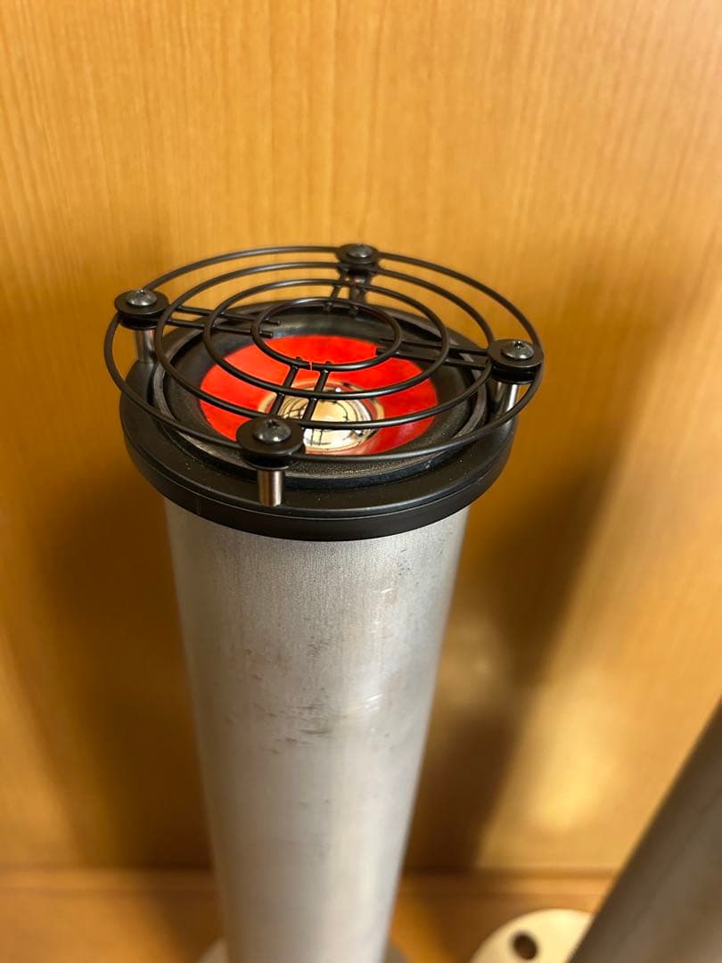 自作スピーカー ステンレス製360度スピーカー