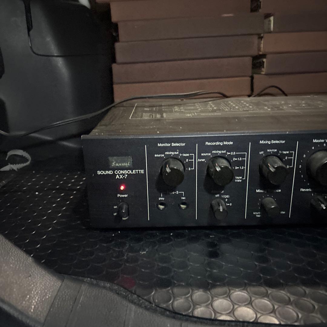 アンプ SOUND CONSOLETT AX-7