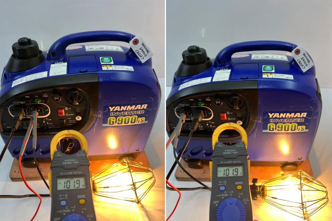 YANMAR ヤンマー インバーター発電機 G900IS 動作良好 ♪ 8216
