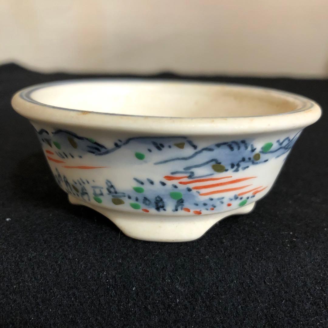 小品盆栽　山野草鉢　松本松石造