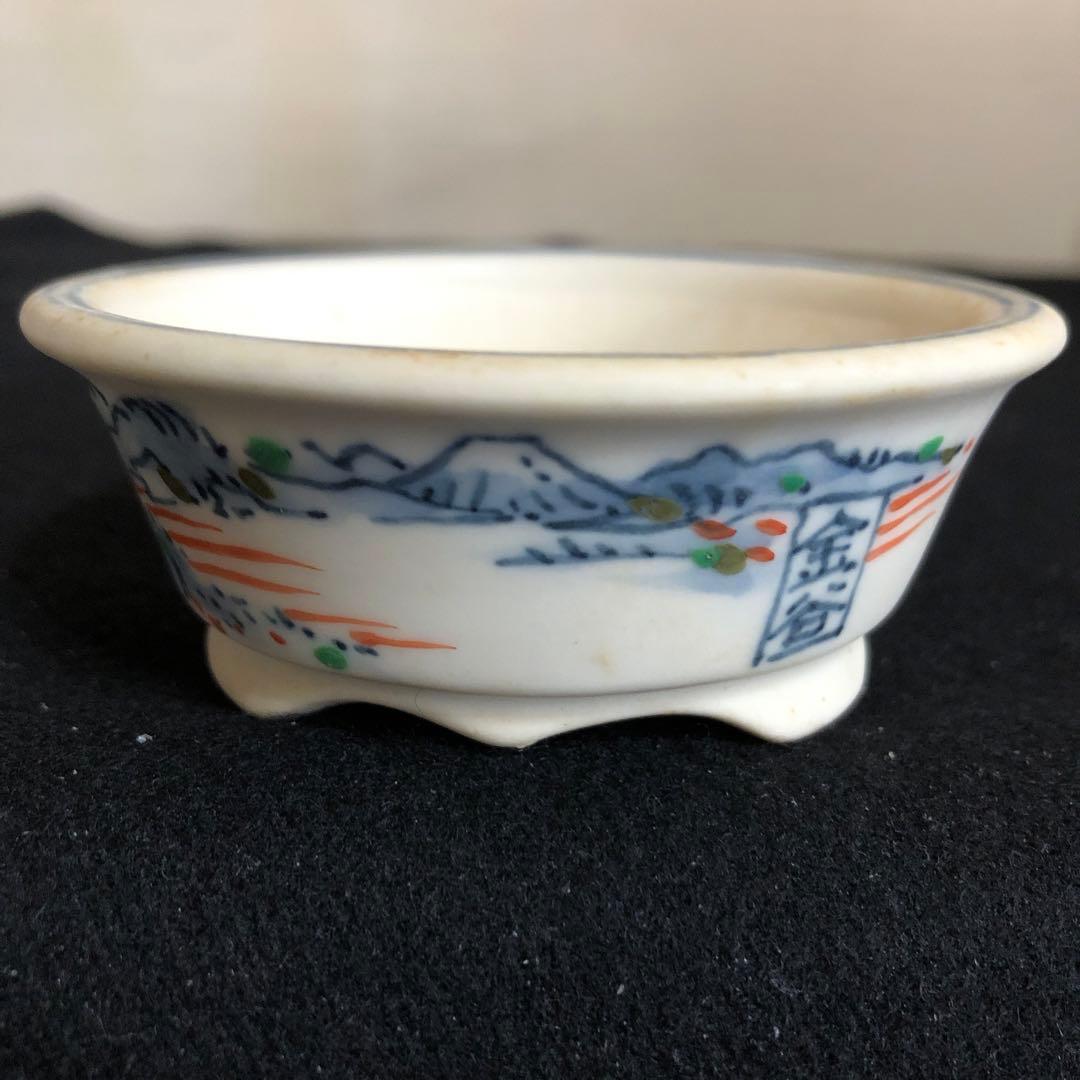 小品盆栽　山野草鉢　松本松石造