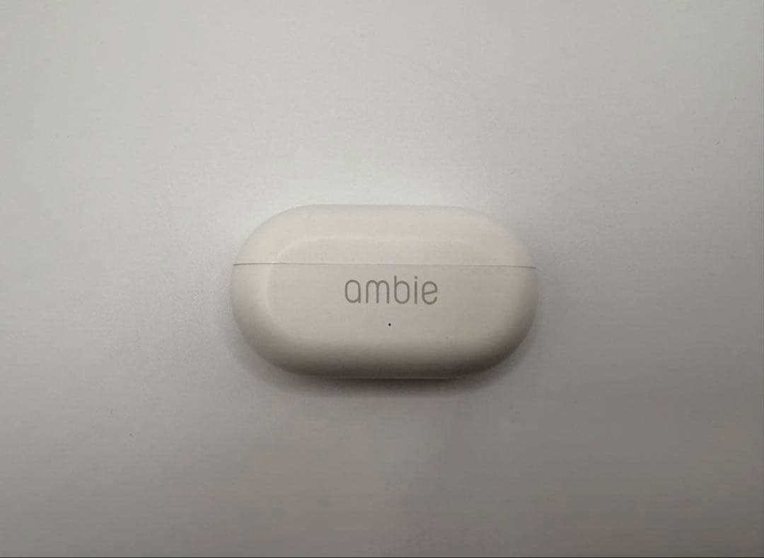 ambie ワイヤレスイヤホン ライトブルー
