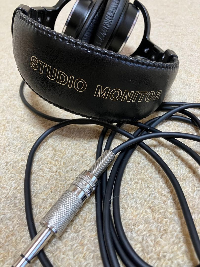 SONY スタジオモニターヘッドホン 黒 MDR-CD900ST