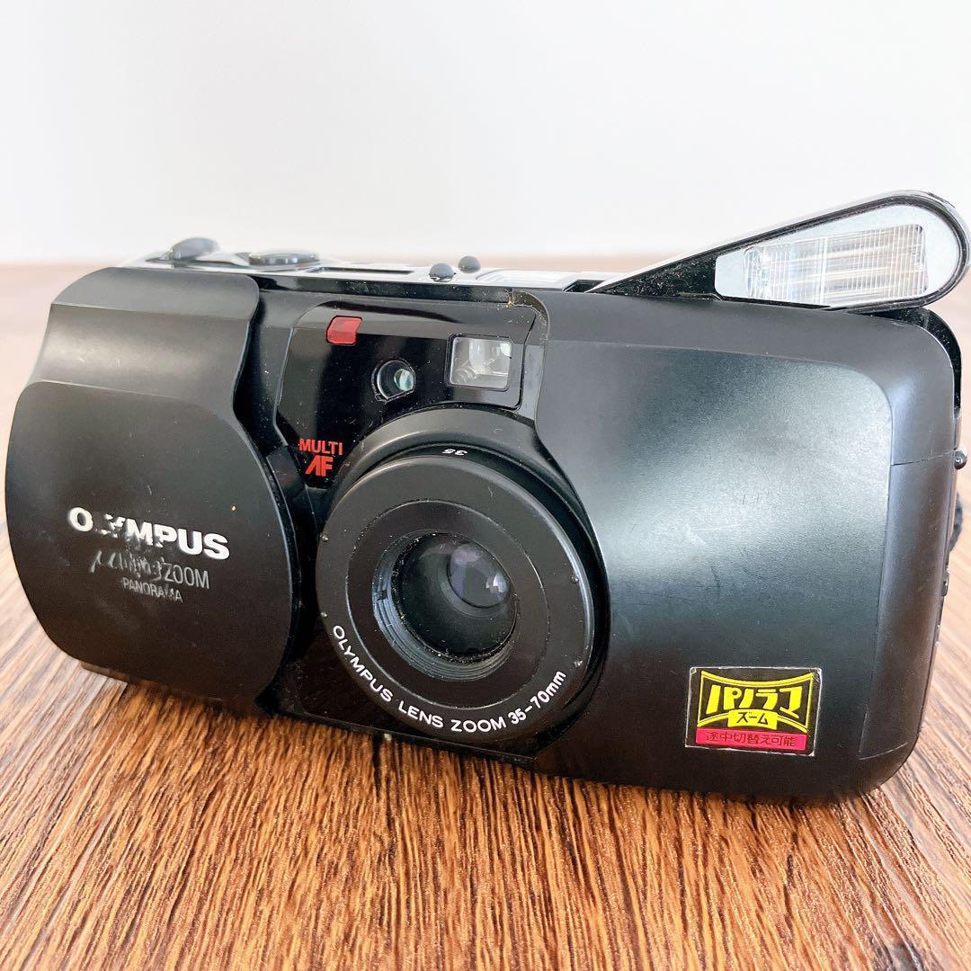 OLYMPUS μ ZOOM PANORAMA 動作確認済　フィルムカメラ