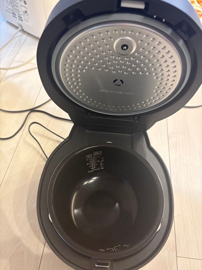 IRIS OHYAMA IH炊飯器 RC-ISA50-ブラック 2024年製