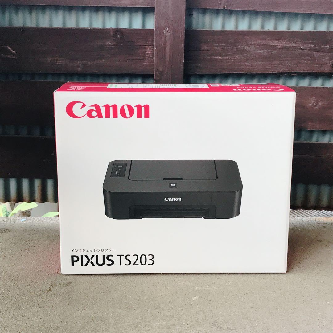 CANON プリンター TS203 新品 本体 キャノン 印刷機 KE80