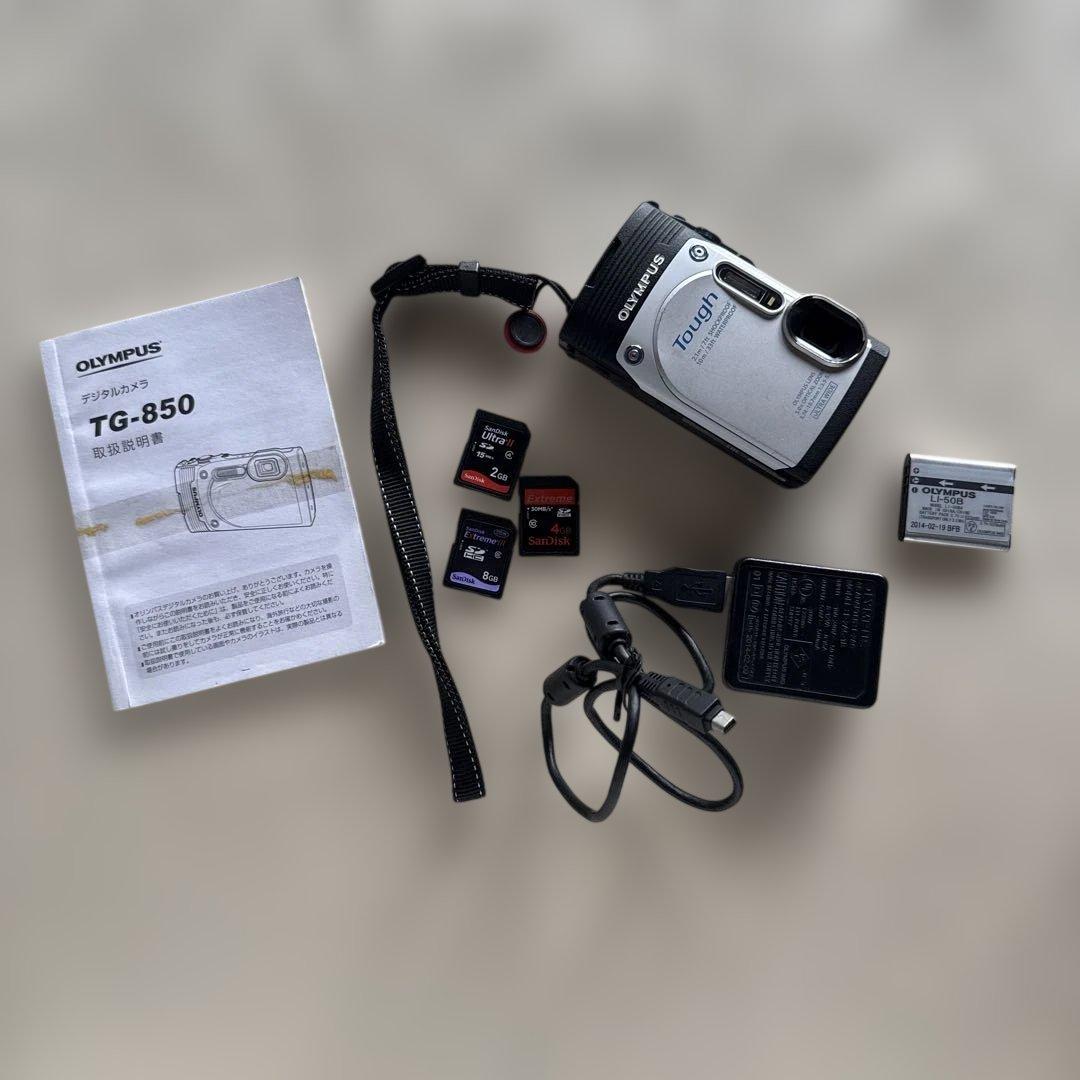 OLYMPUS Tough TG-850 コンパクトデジタルカメラ